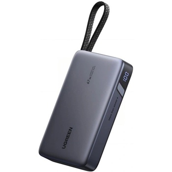UGREEN PB550 20000mAh преносимо зарядно устройство 67W USB-C, сиво (6941876287628)