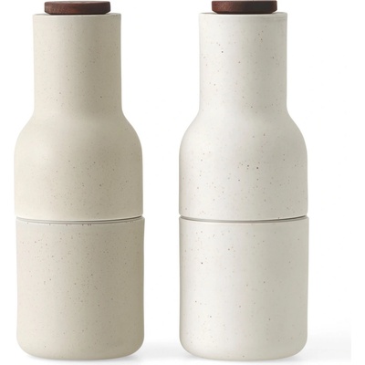 Audo Copenhagen Bottle Ceramic Sand Walnut 2 ks