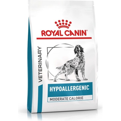 Royal Canin Veterinary Health Nutrition Dog Hypoallergenic Moderate Calorie 2 x 14 kg