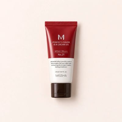 MISSHA M Perfect Cover BB Cream SPF42 No.13 Bright Beige BB krém 20 ml