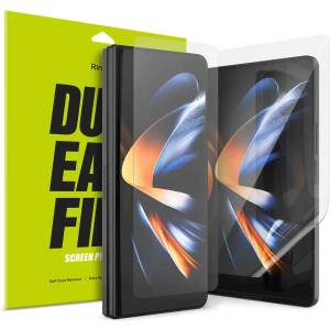 Ringke Комплект Протектори 2в1 за Samsung Z Fold 4, Ringke Film Glass, Прозрачен (8809881260990)