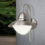 EGLO 33583 - LED RGBW външно стенно осветително тяло SIDNEY 1xE27/9W/230V IP44 (EG33583)