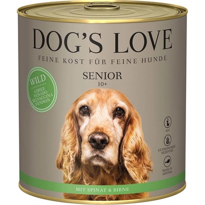 Dog's Love Senior zvěřina 6 x 400 g