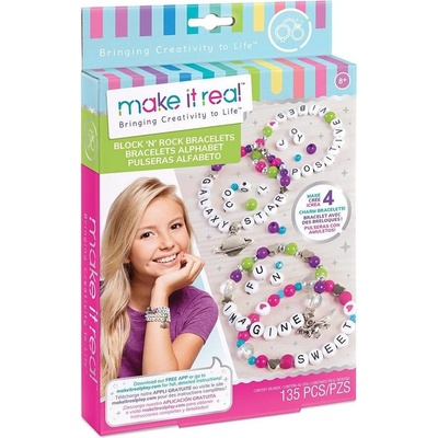 Make it Real Náramky písmenkové