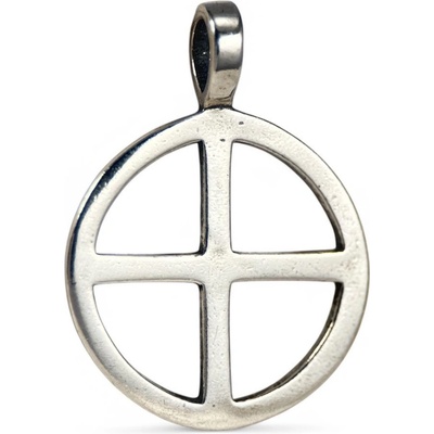 Drakkaria SYMBOL SLUNCE V stříbrný přívěsek P10997