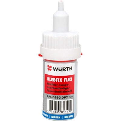 WÜRTH KLEBFIX Flex vteřinové lepidlo 20 g