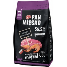 Pan Mięsko mix příchutí pro vybíravé kočky 5 kg