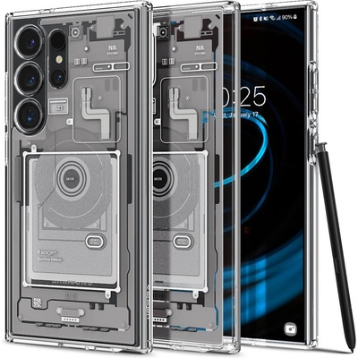 Spigen Ultra Hybrid Zero One Case - хибриден кейс с висока степен на защита за Samsung Galaxy S24 Ultra (бял)