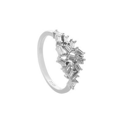 Diamonfire stříbrný prsten R3783