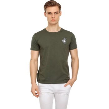 Grand Polo Club Gpc polo Мъжка Тениска - Тъмно зелена 25990010 (264474_Черно)