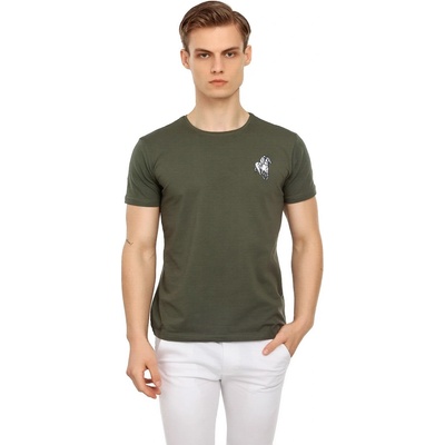 Grand Polo Club Gpc polo Мъжка Тениска - Тъмно зелена 25990010 (264474_Черно)