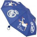 Dáždniky Real Madrid 12972 deštník skládací bílo modrý