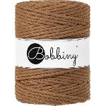 Bobbiny 3PLY Macramé Rope 5 mm 100 m Caramel юта (TX-E038)