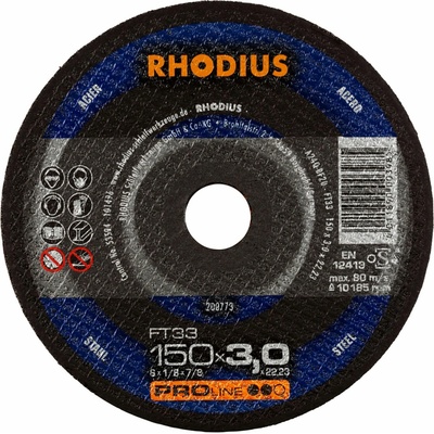 Rhodius Rezný kotúč 150 x 3,0 x 22,23 mm 200773