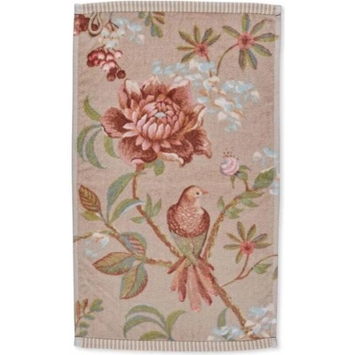Pip Studio bavlněný ručník na ruce Secret Garden khaki 30 x 50 cm