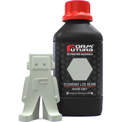 Formfutura Economy LCD Resin Warm Grey - 1.000 g (ECORESN-WGRY-01000)