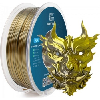 GEEETECH PLA Silk Dual Gold+Silver - 1, 75 mm / 1000 g (700-001-1577)