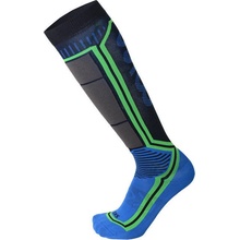 Mico Light Weight Argento X-Static Ski Socks Blue