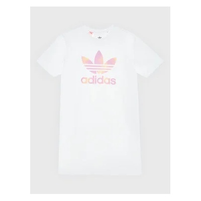 adidas Ежедневна рокля Graphic Logo HK2935 Бял Relaxed Fit (Graphic Logo HK2935)