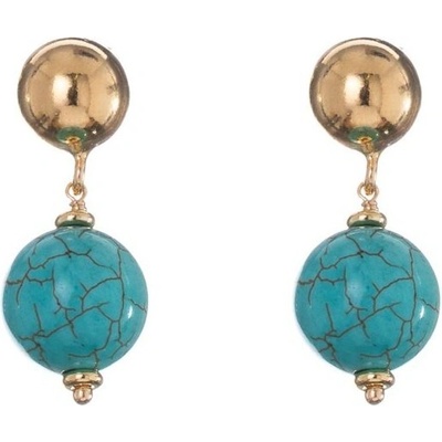 Alisia Visací pozlacené náušnice AL5075.01.069