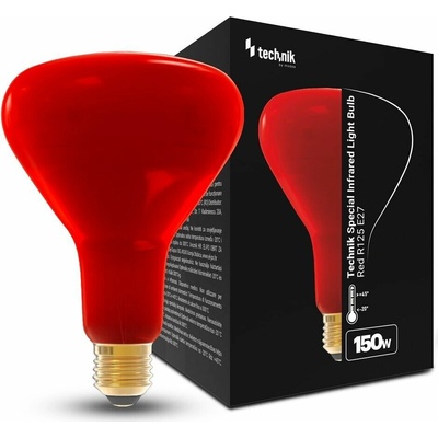Solex Žiarovka výhrevná E27 150W červená