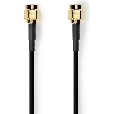 Nedis CSGL02000BK20 SMA кабел, позлатен, 50 Om, екраниран, 2 m (CSGL02000BK20)