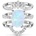 Silenti Jewelry Сребърен пръстен "Влияние" - 9 - 59.5мм (19.1мм диам. )