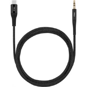 Ttec Кабел ttec - Audio, 3.5mm/USB-C, 1 m, черен (8694470827957)