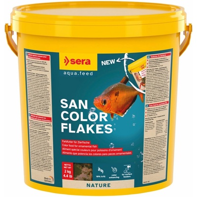 Sera San Color Flakes 10 l, 2 kg