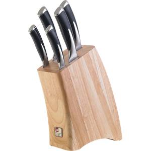 Richardson sheffield (Великобритания) Комплект от 5 бр. ножове Richardson Sheffield KYU в дървен блок (RS 14000-BN-05)