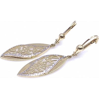 Jan Kos jewellery zlaté náušnice visací 59637807