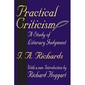 Practical Criticism | I. A. Richards (ISBN: 9780765808431)