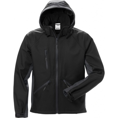 Fristads Acode WindWear softshellová bunda 1414 SHI čierna sivá