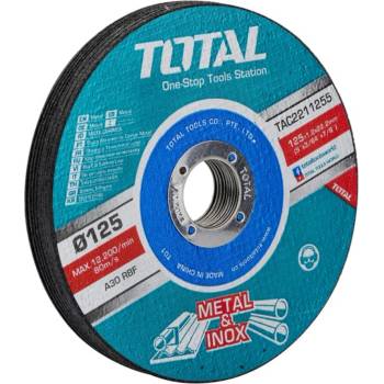 TOTAL Диск за рязане на INOX TOTAL, Ø 125 x 1.2 mm (TL TAC2211255)