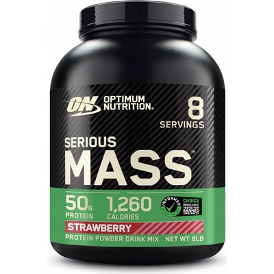 Optimum Nutrition Serious Mass 2720 g – Zbozi.Blesk.cz