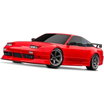 Traxxas Дрифт кола Traxxas 4-TEC Drift Nissan 240SX Red без батерия и зарядно TRX105247-4-RED (TRX105247-4-RED)
