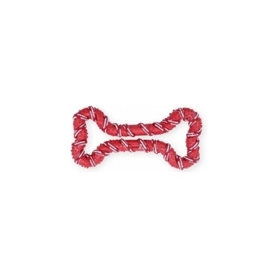 Petnova hračky pre zvieratá TPR ROPEBONE RED hračka pre psa 20 cm