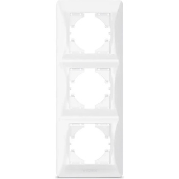 OSRAM ТРОЙНА ВЕРТИКАЛНА РАМКА vf-bnfr3v-w binera videx