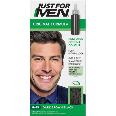 JUST FOR MEN Šampon pro muže pro ztmavení vlasů Tmavě hnědá H45