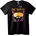 NOONEBRAND Тениска Пътешественик във Времето Котка - XL, Black