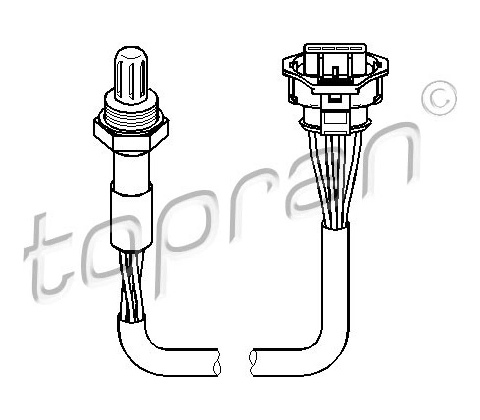 Lambda sonda TOPRAN 207 058