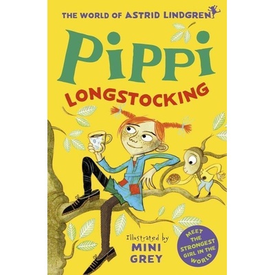 Pippi Longstocking - Astrid Lindgren, Mini Grey ilustrácie