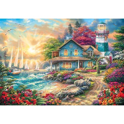 Cherry Pazzi - Puzzle Sunrise by the Sea - 2 000 piese