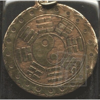 Amulet Symbols Symbol 35 Jin-jang s osmi triagramy