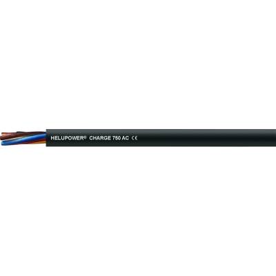 Helu 17001066-50 Nabíjacia linka, Helu POWER® CHARGE-750-AC, 5 G 2.50 mm² + 1 x 0.50 mm², čierna, 50 m