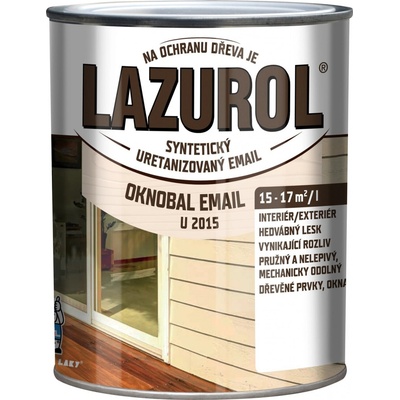 Lazurol Oknobal Email U2015 0,6 l bílá – Zboží Dáma
