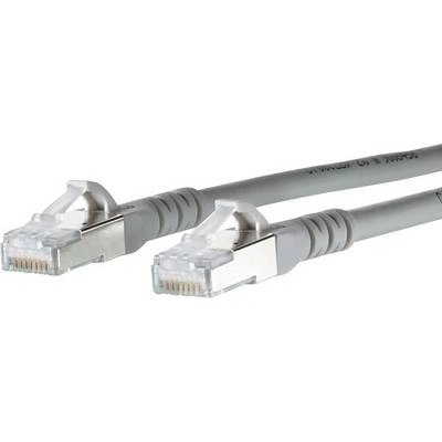 METZ CONNECT Кабел за мрежова връзка, Metz Connect, RJ45, CAT 6A S/FTP, 0, 5 м, сив (1308450533-E)