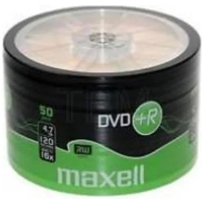 Maxell DVD+R MAXELL, 4, 7 GB, 16x, 50 бр (ML-DDVD+R4.7-50-SH)