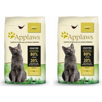 Applaws Cat Senior Chicken 2 x 7,5 kg