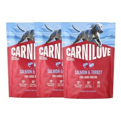 Carnilove Active Dog Salmon & Turkey Adult Large Breeds 3 x 1,5 kg